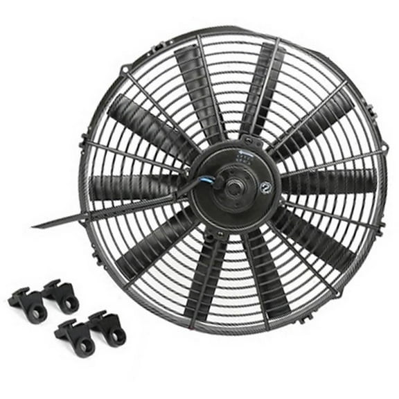 14'' Auto Air Condition Radiator Electric Cooling Fan 24V - Universal Fit for Truck/Harvester, 50W Working Power