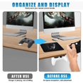 thumbnail image 4 of Game Controller Holder, Wall Mount/Controller Stand, 2-Pack, Hanging Handle Organizer for Xbox Series X, Switch, 4 of 5
