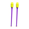 thumbnail image 3 of 2 equipos de entrenamiento para gimnasia rítmica, accesorios de baile profesionales. amarillo y violeta, 3 of 8