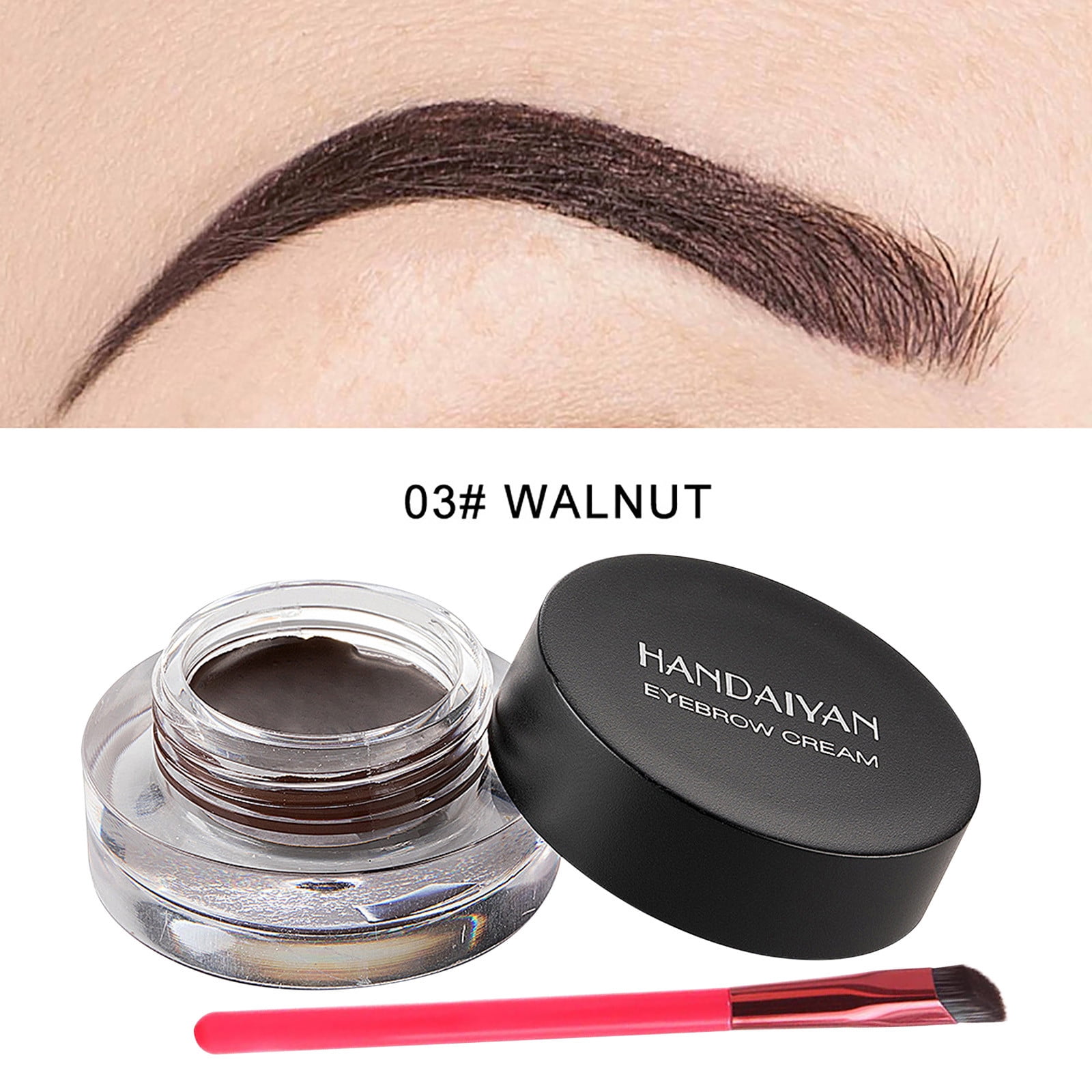 EJWQWQE Multifunctional Eyebrow Brush Thrush Gadget Square Eyebrow