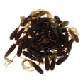 thumbnail image 4 of Lovoski 50pcs Señuelo suave Cebo Señuelos Jelly marrón Sunnimix Señuelo de pesca suave, 4 of 7
