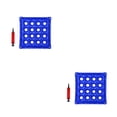 thumbnail image 2 of Jumpingount Cojín para asiento Cojín para silla Estera para sentarse Transpirable Multipropósito Práctica elasticidad Cojines para silla de Azul 48*48 2piezas, 2 of 6