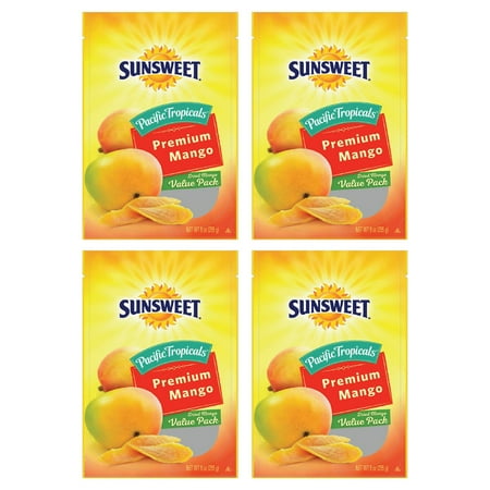 (1 pack) Sunsweet Premium Dried Mango, Value Pack, 9 Oz
