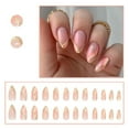 Europe And America Full Coverage Nails Ladies And Girls 24 Pieces Long