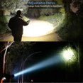 thumbnail image 3 of Linterna de luz negra recargable, linterna táctica LED 3 en 1, luz negra ultravioleta y luz roja, 1200 lúmenes, 7 modos de luz, con zoom, resistente al agua, tamaño de bolsillo Afortunado Sencillez, 3 of 5