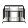 thumbnail image 4 of Colline Monarch Hawken Métal 3 en 1 Lit de bébé transformable, Noir, 4 of 9