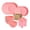 Pink, variant on 16 Piece Dinnerware Set for Home Use Includes Plates Bowls and Cups Made from Durable Material for Everyday Dining