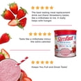 thumbnail image 4 of SlimFast Original Meal Replacement Shake Mix Powder, Strawberries & Cream, 12.83oz, 14 servings, 4 of 6