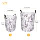 thumbnail image 3 of Balery Lavender Flowers Cesta de ropa redonda con asas, impermeable, independiente, para ropa, juguetes, dormitorio y familia-Medium, 3 of 6