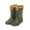 Green, variant on Splozh Toddler and Kids Waterproof Rain Boots Girls Boys Non Slip Kids Rain Boots Child Shoes Unisex Children Boots Red,9-10 Years