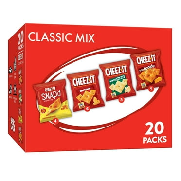 Cheez-It Cheese Lovers Multipack Crackers - 19.1oz/20ct