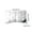 White, variant on Washable Twisted down Pillow,Super Soft Pillows for Back Flat or Side Sleeping,Comfortable and High Resilience Bedding Size Bed Pillow for Back, Stomach or Side Sleepers