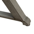 thumbnail image 5 of GDF Studio Gedney Outdoor Aluminum Dining Bench, Dark Gray, 5 of 9