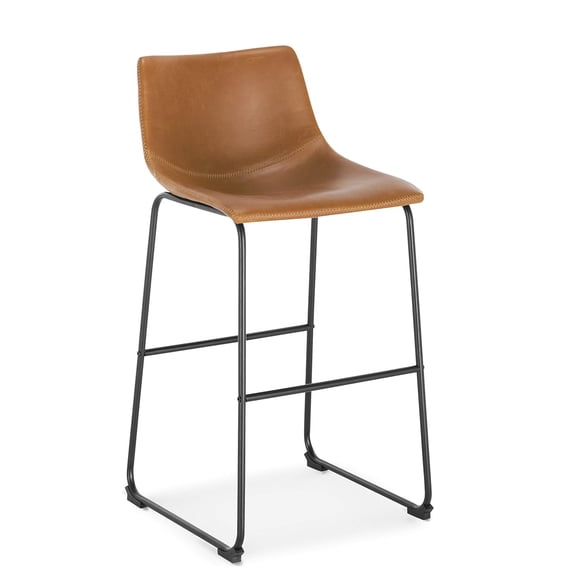 Landon Stool Tan 30" in Set of 4 - Replica