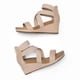 thumbnail image 2 of Sandalias de Cuña para Mujer DREAM PAIRS con Tiras Elásticas Nude, 2 of 5