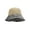 Natural, variant on Womens Baby Leopard Print Cloche Staw Bucket Hat, Natural