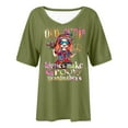 thumbnail image 4 of Women Casual Tops Spring Tshirts Shirts Graphic Funny Sayings Basic Fitted Tees, 4 of 4