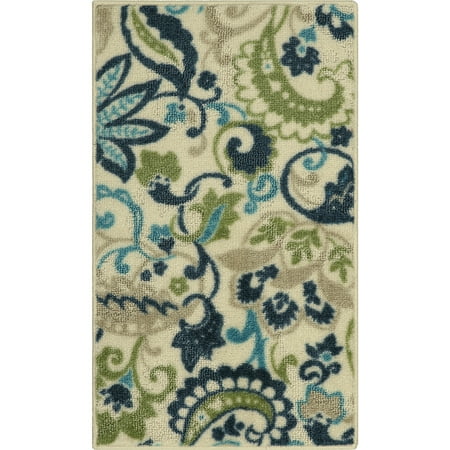 Better Homes & Gardens Paisley Nylon Textured Print Area Rug or (Best Deals On Rugs)