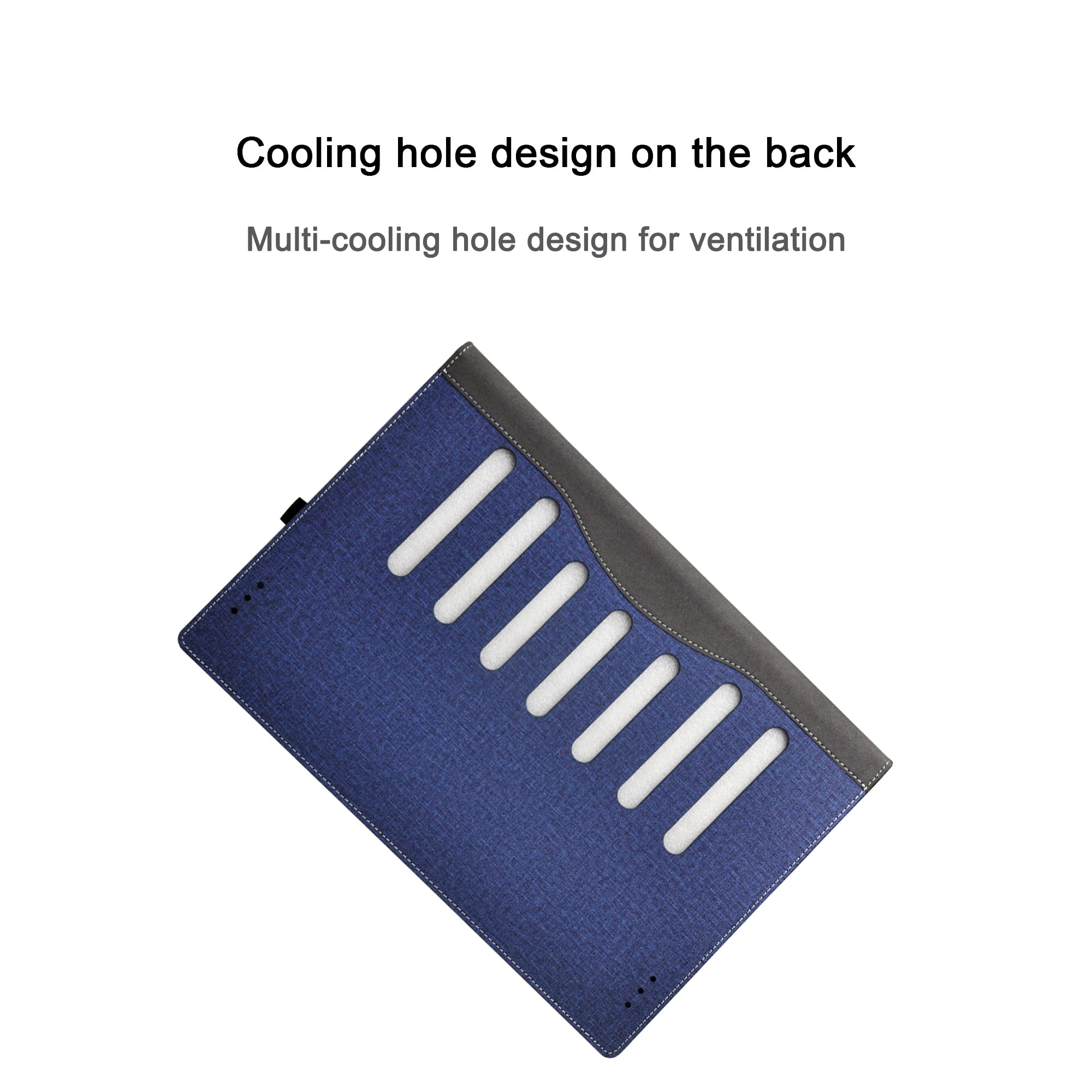 Laptop Case Cover for Lenovo Yoga Slim 7 14IMH9 & for 14 inch Slim 7i Gen9,PU Leather Notebook PC Bag Sleeve accessories with Thermal vent and Pen holder