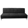 thumbnail image 3 of Sofa Cama Reclinable El Bazar Store New York Terciopelo Gris Oxford Futón 3 posiciones Sala, 3 of 7