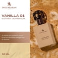 thumbnail image 3 of Perfume Swiss Arabian Vanilla 01 Extrait De Parfum 50 ml, 3 of 9