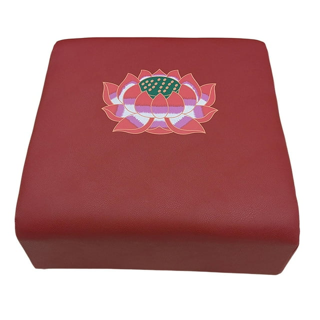 S SERENABLE Kneeling Meditation Cushion Non Slip Kneeler Pad for Adults Living Room Gift Style A