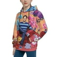 thumbnail image 4 of Kids Blue'S Clues Hooded Sweatshirt 3D Pullover Hoodie for Girls Boys with Pocket, 4 of 8
