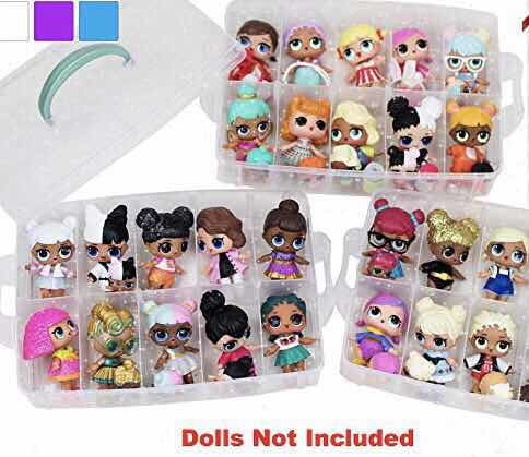 lol doll collector case