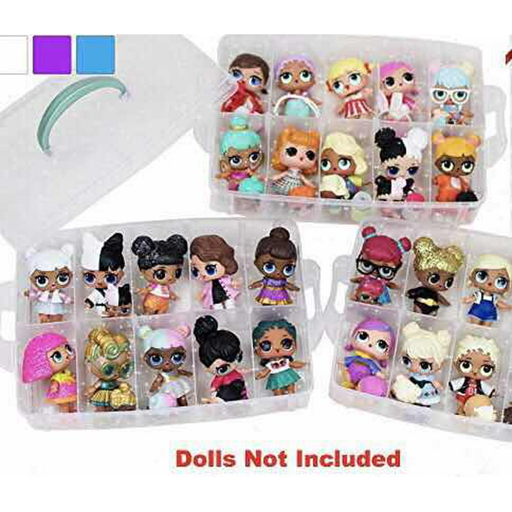 LOL 5 surprise mini brands OMG Storage Case Customizable Toy Adjustable