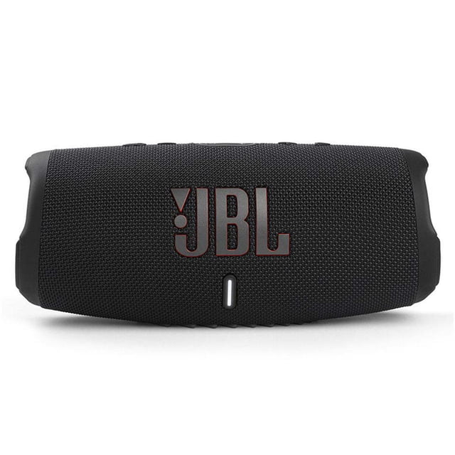 estrenar para JB L XTREME 3 Bt Altavoz Ip67 Altavoz de sonido de graves profundos a prueba de agua Altavoz inalámbrico BT 5.1 Altavoz portátil, vista frontal centrada de bocina portátil negra con rejilla texturizada y logo JBL en el centro, indicador LED bajo el logo y controles en el borde superior; perfecta para la playa o la piscina con conectividad Bluetooth 5.1 y graves profundos, a menudo usada para llevar música a fiestas al aire libre.