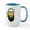 White/Blue Inside, variant on CafePress - Beer Beard Mugs - 15 oz Ceramic Large White Nolvety Mug