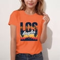 thumbnail image 1 of EGNMCR T-shirt Imprimé à Manches Courtes pour Enfants Col Rond Manches Courtes Décontracté Polyvalent pour Filles Haut en polyester, 1 of 5