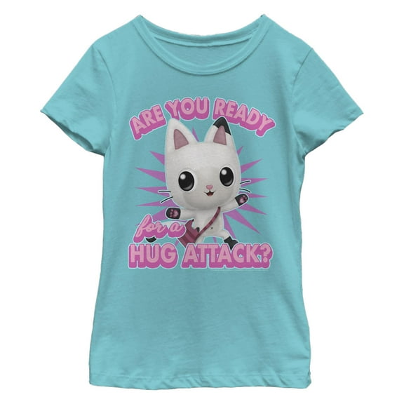 Girl's Gabby's Dollhouse Pandy Are You Ready Graphic T-Shirt