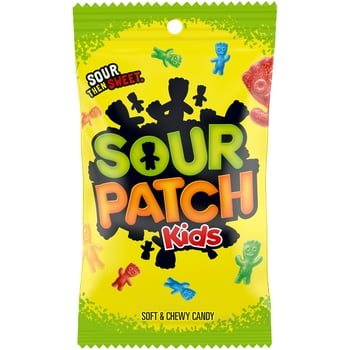 SOUR PATCH KIDS Original Soft & Chewy Candy, 8 oz Bag