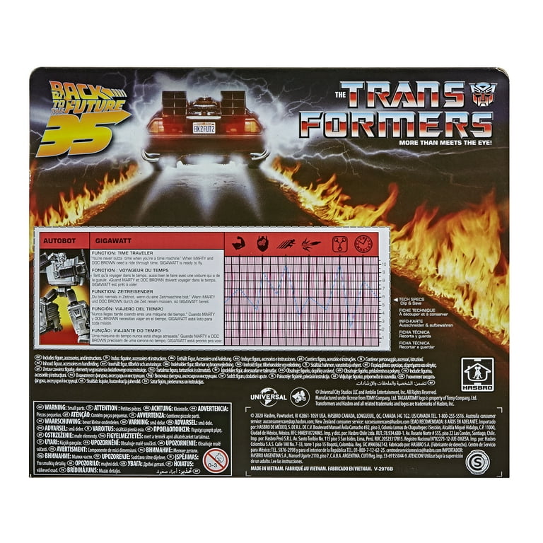 [値引き不可] TRANSFORMERS GIGAWATT フィギュア GIGAWATT Transformers × Back to the Future 35thAnniversary