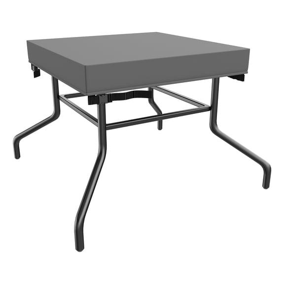 Uxcell 1-Pack Patio Table Cover, 28"L x 28"W x 4"H Square Table Cover for Outdoor Furniture, All-Weather/Waterproof [Grey]
