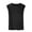 Black, variant on Turilly Men's Casual Fashion Solid Pullover Blouses Round Neck Sports Tank Tops Sizes S-XXXL