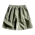 thumbnail image 4 of cfhntfmh Men's Hiking Wide Leg Cargo Shorts Lightweight Outdoor Shorts Quick Dry Golf Casual Fishing Shorts with Pockets, 4 of 7