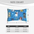 thumbnail image 6 of Balery Cute Dogs Bedding Queen Pillow Cases - Envelope Closure - Soft Brushed Microfiber Fabric - Shrinkage and Fade Resistant Pillow Cases-, 6 of 9