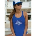 thumbnail image 2 of Mothers Day Pink Fireworks Racerback Tank Women -Image by Shutterstock, Female x-Small, 2 of 4