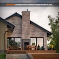 thumbnail image 5 of Izodekor 3D Brick Effect Wall Panels - Cladding, Stone Look, Styrofoam Facing for Living Room, 19x39 in, 10 Panels, Stone Bridge SL-1902, 5 of 11