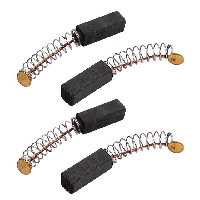 2 Pares de Escobillas de Carbón para Herramientas Eléctricas 17 x 6 x 6mm para Motor Eléctrico Genérico