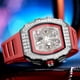 thumbnail image 3 of Relojes Para Hombres, Reloj Mecánico Con Función Luminosa, Relojes De Pulsera Con Movimiento Automático A Prueba De Agua, Correa De Silicona Con Tamaño Ajustable Para Regalos, 3 of 7