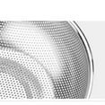thumbnail image 4 of 6-Piece Stainless Steel Colander Set, Fine Mesh Strainer Basket with Double Handles for Washing Vegetables Fruits Rice Pasta, Dishwasher Safe Kitchen Strainers, 4 of 8
