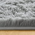 thumbnail image 3 of Noahas Soft Fluffy Area Rug for Living Room Bedroom Shaggy Accent Carpets for Kids Girls Rooms,2'x 6',Gray, 3 of 8