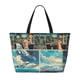 thumbnail image 2 of Fotbe Comic Airplane Cockpit Illustration Bolsa de Viaje para Playa - Resistente al Agua, Bolsa Tote de Gran Capacidad y Ligera con 7 Bolsillos para Mujeres y Hombres, 2 of 7