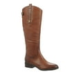 thumbnail image 2 of Sam Edelman Women's Penny Knee-High Riding Boots Black Leather 8M, 2 of 5