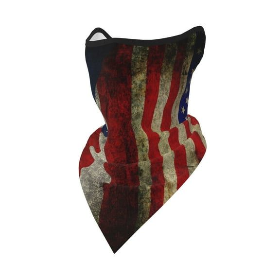 Puerto Rico Flag Usa Neck Gaiter Balaclava Face Scarf Mask Quick-Dry Half Masks For Women Men Sun Protection Breathable Dustproof