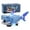 Blue, variant on Battery Operated Light Up Blue Shark Toy with Moving Parts, Kids Electronic Animal Toy with Music and Lights