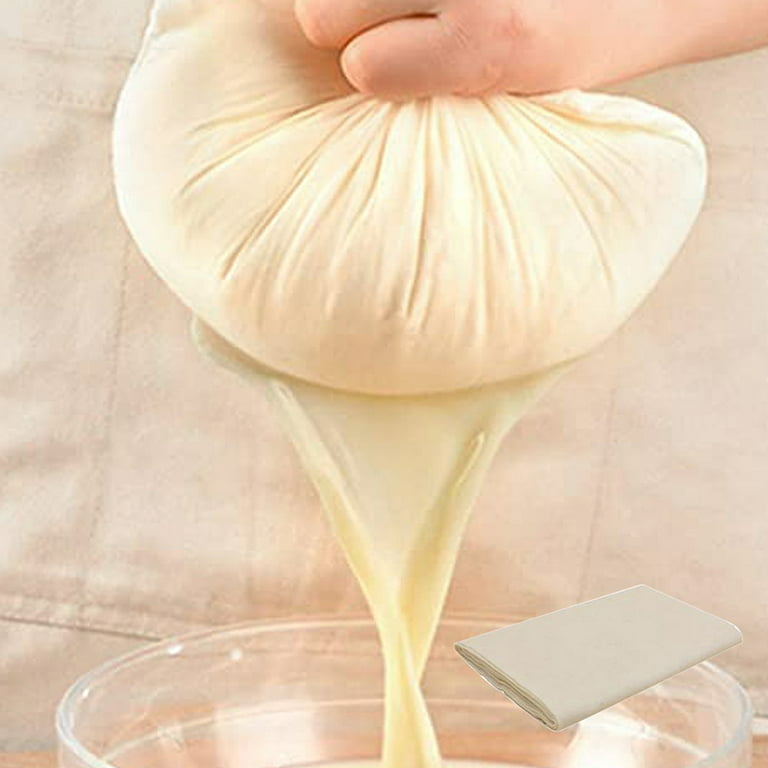1Pc 72x48 Inch Cheesecloth, Unbleached Cotton Fabric Ultra Fine Reusable Muslin  Cloth for Straining, Cooking, Baking, Home 